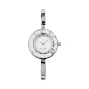 爱华时/Alfex 钢抛光白绿松石 石英机芯 5772-2093