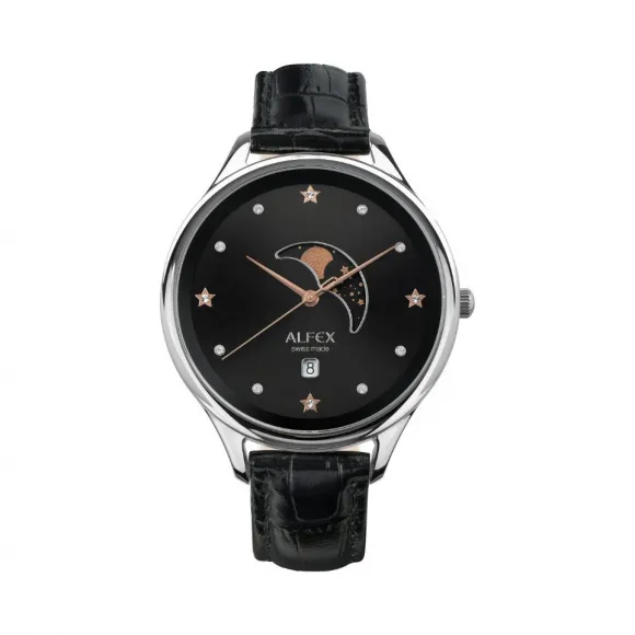 爱华时/Alfex 不锈钢抛光 石英机芯 5782-2231