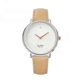 爱华时/Alfex 不锈钢抛光/ ip玫瑰金 石英机芯 5784-2246