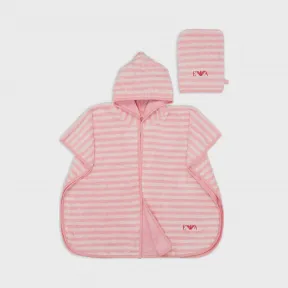 安普里奥·阿玛尼/Emporio Armani 包含连帽浴袍和搓澡手套的沐浴礼品套装 | 儿童 46670062sm