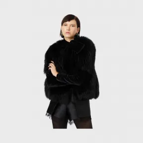 阿玛尼/Armani 羊毛皮皮草丨外套- 9NB52P92P55