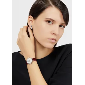 阿玛尼/Armani 满天星镶钻石英腕表耳环礼盒套装丨时尚腕表- AR80040_NLP