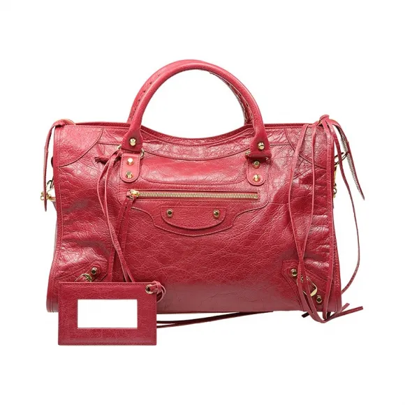 巴黎世家/Balenciaga 红色 羊皮 手提包 115748-D94JG-6270