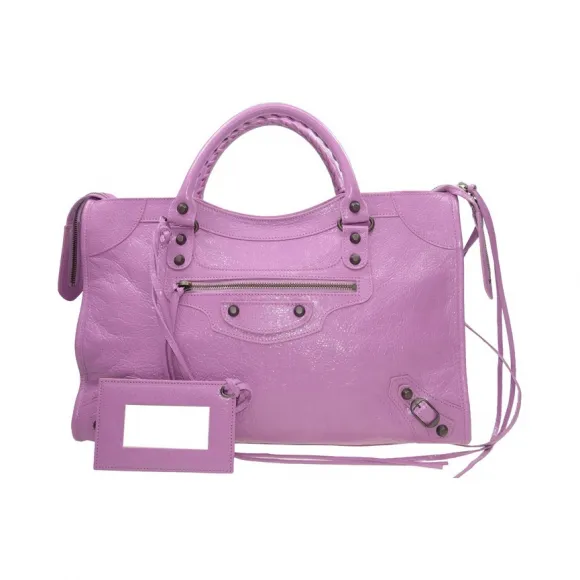 巴黎世家/Balenciaga 紫色 羊皮 手提包 115748-D94JT-5616