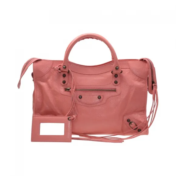 巴黎世家/Balenciaga 粉红色 羊皮 手提包 115748-D94JT-5665