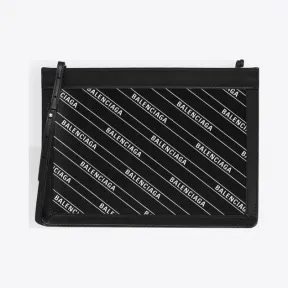 巴黎世家/Balenciaga 黑色 Navy条纹标识手包 45454790mc