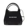 巴黎世家/Balenciaga 黑色 帆布 手提包 390346-AQ38N-1000