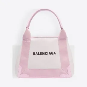 巴黎世家/Balenciaga NATUREL/OLD ROSE 海军蓝超小号手提包 45481554jk