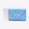 巴黎世家/Balenciaga 女士 BABY BLUE Papier迷你钱包 | Balenciaga 391446-DLQ0N-4804