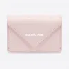 巴黎世家/Balenciaga 女士 PAPIER迷你钱包 391446DLQ0N5901