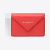 巴黎世家/Balenciaga 基本款迷你钱包 - 朱红胭脂色 | 女士Mini Wallets 391446-DLQ0N-6510