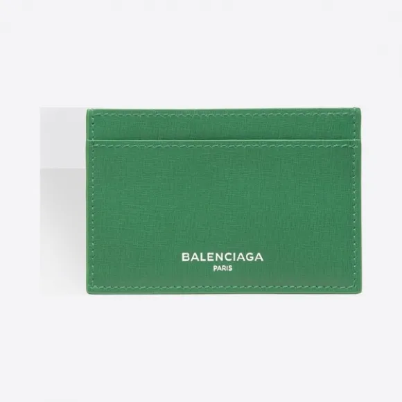 巴黎世家/Balenciaga 基本款单卡片夹 - VERT IRLANDAIS | 女士Essential 配饰 392126-DLK0N-3645