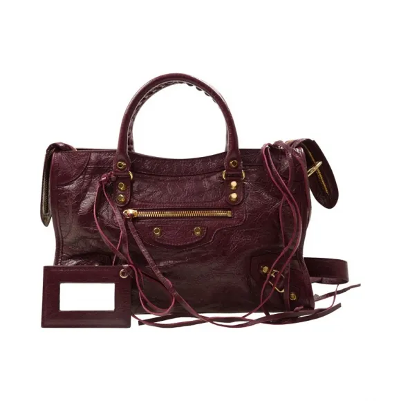 巴黎世家/Balenciaga 紫色 羊皮 手提包 431621-D94JG-5015