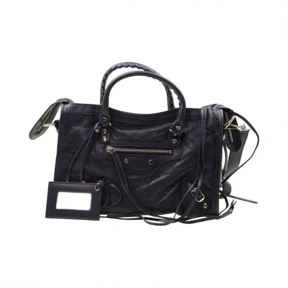 巴黎世家/Balenciaga 蓝色 羊皮 手提包 431621-D94JN-4012