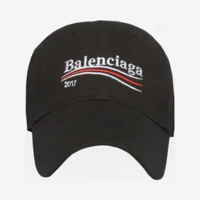 巴黎世家/Balenciaga Black / White Balenciaga 2017棒球帽 46519049ms
