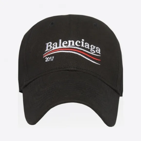 巴黎世家/Balenciaga Black / White Balenciaga 2017棒球帽 46519049ms