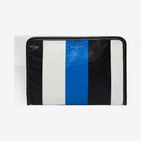 巴黎世家/Balenciaga ‎女士‎ ‎白色/ 黑色/ 蓝色 ‎ ‎Bazar迷你手包 ‎ | Balenciaga 476046-DE9BN-6460