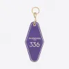 巴黎世家/Balenciaga 酒店钥匙牌 - 紫色 | 女士钥匙扣 477432-D370M-5520