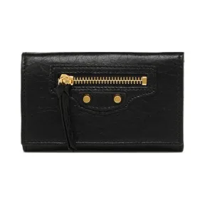 巴黎世家/Balenciaga 黑色 羊皮 钥匙包 477450-D940G-1000