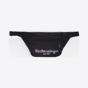 巴黎世家/Balenciaga 黑色 Est. 1917 Explorer腰包 45472276ce