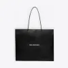 巴黎世家/Balenciaga ‎男士‎ ‎黑色 ‎ ‎竖版大号购物袋 ‎ | Balenciaga 482543-0AI1N-1060
