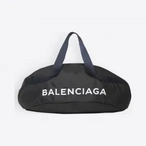 巴黎世家/Balenciaga 中号滑轮包 - BLACK / NAVY | 女士Seasonal 手提包 489941-9F91X-1090