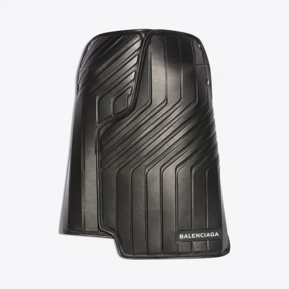 巴黎世家/Balenciaga Car Design Skirt - 黑色 | 女士半裙 493684-TXH10-1000
