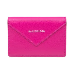 巴黎世家/Balenciaga 桃红色 牛皮 零钱包 499201-DLQ0N-5550