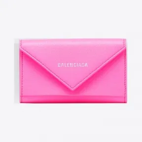 巴黎世家/Balenciaga ‎女士‎ ‎杜鹃玫瑰色 ‎ ‎Papier钥匙包 ‎ | Balenciaga 499204-DLR0N-5610