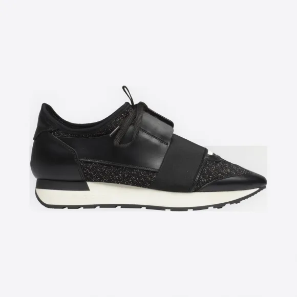 巴黎世家/Balenciaga 黑色 Race跑步鞋 11380600ca