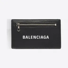 巴黎世家/Balenciaga ‎女士‎ ‎黑色 ‎ ‎日常长款卡片夹 ‎ | Balenciaga 501651-DLQ4N-1000