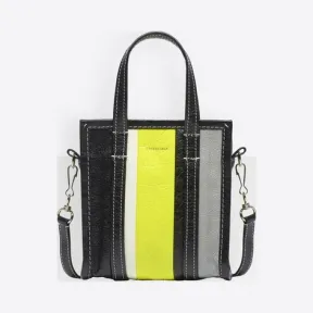 巴黎世家/Balenciaga ‎女士‎ ‎ACID GREEN/BLACK ‎ ‎Bazar超小号购物袋 ‎ | Balenciaga 513988-0Q7QN-3570