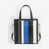 巴黎世家/Balenciaga ‎女士‎ ‎白色/ 黑色/ 蓝色 ‎ ‎Bazar特小号购物包 ‎ | Balenciaga 513988-DE9BN-6460
