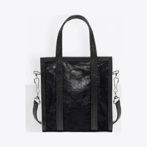 巴黎世家/Balenciaga 黑色 Bazar超小号购物包 45411958ev