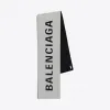 巴黎世家/Balenciaga ‎男士‎ ‎ANTHRACITE / BLACK ‎ ‎Balenciaga品牌标识围巾 ‎ | Balenciaga 530047-420B0-1260