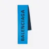 巴黎世家/Balenciaga ROYAL /BLACK Balenciaga Macro Scarf 46621513rn