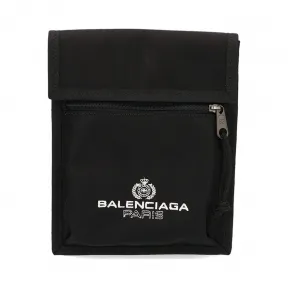 巴黎世家/Balenciaga 黑色 尼龙 男士 斜挎包 532298-9WB85-1000