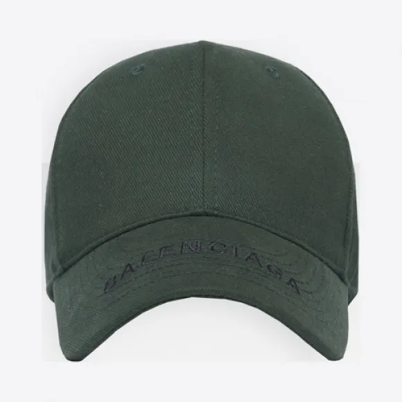 巴黎世家/Balenciaga ‎男士‎ ‎冷杉绿色 ‎ ‎Balenciaga Cap ‎ | Balenciaga 541400-410B7-3060