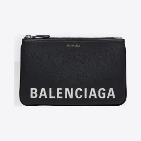巴黎世家/Balenciaga 黑色 中号Ville手包 45441735qq