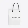 巴黎世家/Balenciaga White / Black 加小号手提购物袋 45444777fs