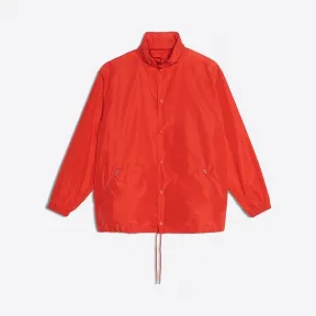 巴黎世家/Balenciaga ‎男士‎ ‎深红色 ‎ ‎品牌标识雨衣 ‎ | Balenciaga 556238-TYD36-6240