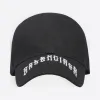 巴黎世家/Balenciaga Black / White Tattoo棒球帽 45454831mr
