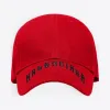 巴黎世家/Balenciaga 红色 / 黑色 Tattoo棒球帽 45454832fa