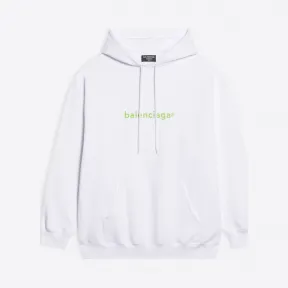 巴黎世家/Balenciaga 男士 NEW COPYRIGHT中等剪裁连帽卫衣 570811TIV559152