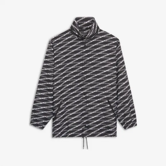 巴黎世家/Balenciaga 灰色 字母图案雨衣 41896988ne