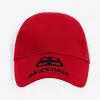 巴黎世家/Balenciaga 男士 RED / WHITE / BLACK BB棒球帽 | Balenciaga 577548-410B2-6560