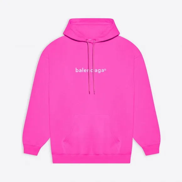 巴黎世家/Balenciaga 女士 NEW COPYRIGHT中等剪裁连帽卫衣 578135TKVB96811