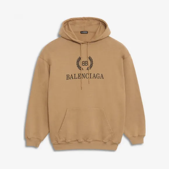 巴黎世家/Balenciaga 米色 BB Balenciaga连帽衫 12340602rg