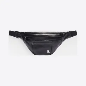 巴黎世家/Balenciaga 黑色 柔软加小号腰包 45472660iv