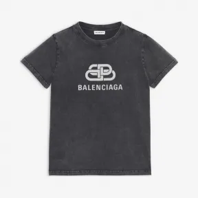 巴黎世家/Balenciaga 煤炭色 BB衬衫 12373343ce